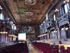 historic assembly hall of the Heidelberg Univeristy