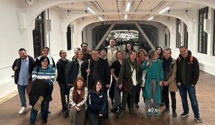 Culturality project team at Center Rog in Ljubljana.