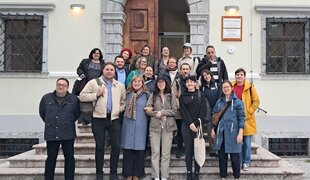Culturality project team at the Visoko Manor.