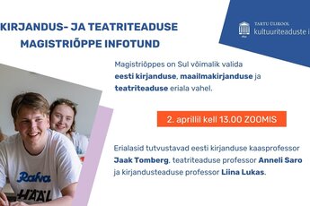 Magistriõppe infotund 2.04.25